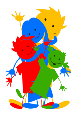 thomas beaver free library family colorful graphic of family members